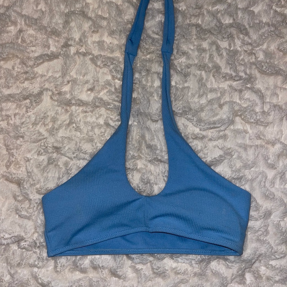 Blue bikini top new